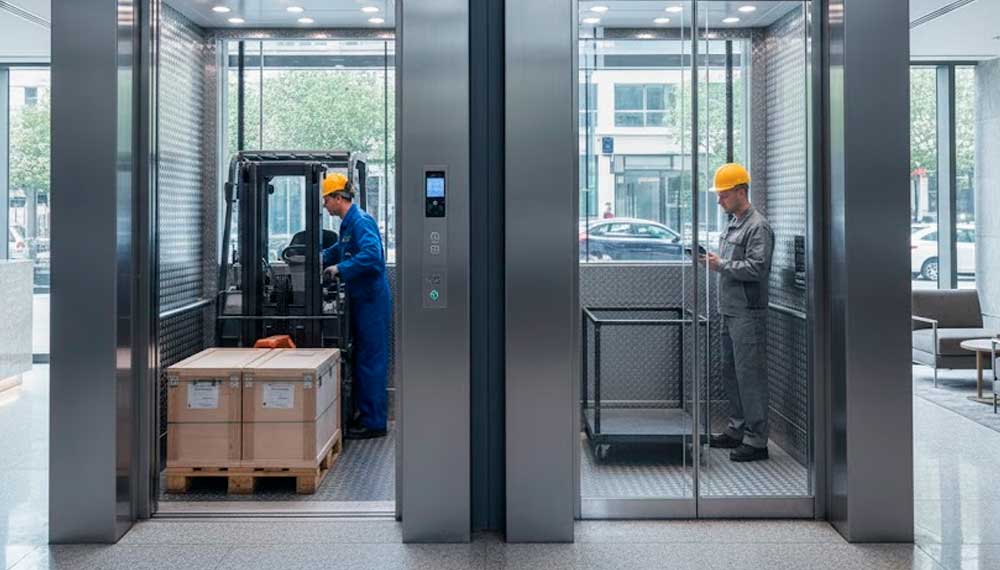 Instalación, mantenimiento y reparación de montacargas en Jaén